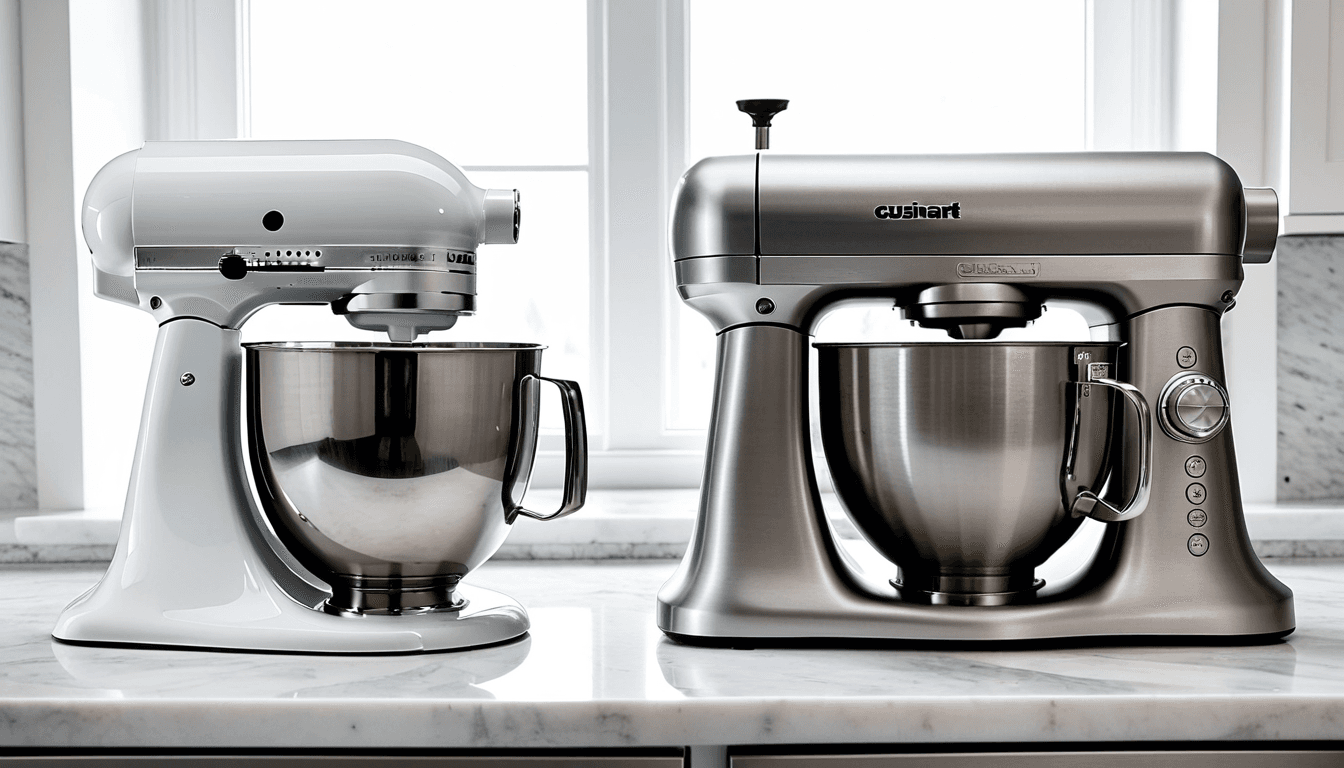 Cuisinart vs KitchenAid Stand Mixers: Which is Better for Your Kitchen?